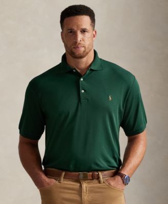 Men's Big & Tall Classic Fit Soft Cotton Polo