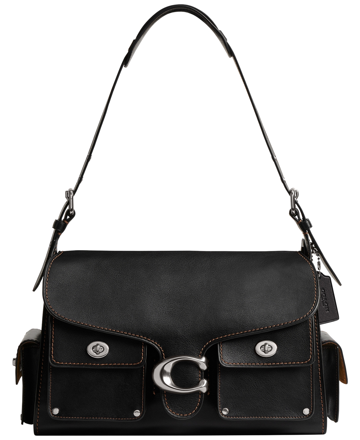 Coach Tabby Turnlock Soft Leather Shoulder Bag