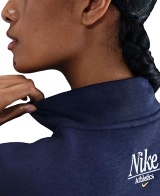 Sportswear Women's Phoenix Fleece Oversized 1/4-Zip Long Sweatshirt