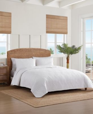 Tommy Bahama Line Palm Cotton Reversible 2-Pc. Quilt Set, Twin