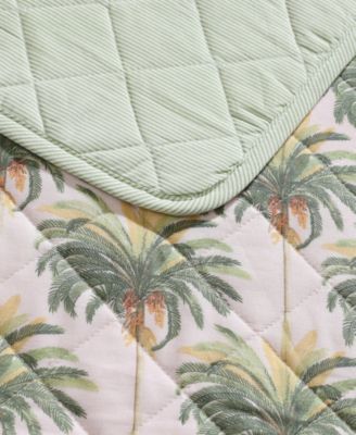 Tommy Bahama Santiago Cotton Reversible 2-Pc. Quilt Set, Twin