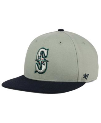 '47 Brand Seattle Mariners Sure Shot Snapback Cap - Macy's