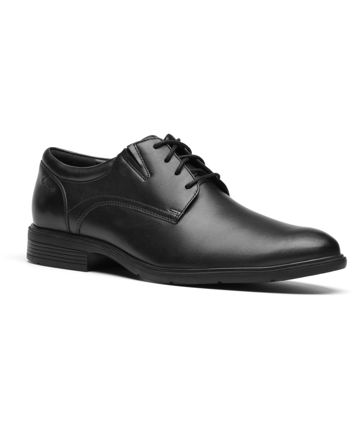 Men's Steadwell Lace Dress Shoe - Black Leather