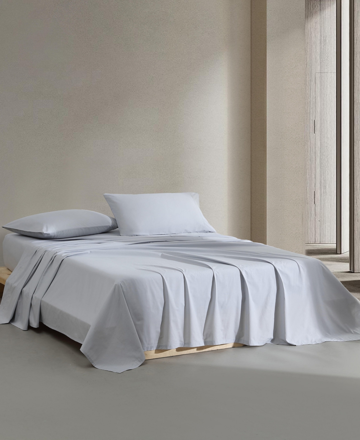 Calvin Klein Enhanced Cooling 200-Thread Count Cotton 4-Pc. Sheet Set