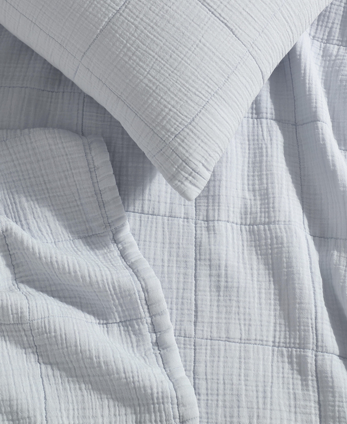 Calvin Klein Cotton Gauze Solid 3-Pc. Quilt Set