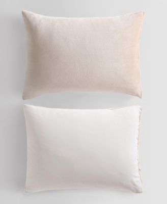 Washed Solid Reversible Plush 5-Pc. Comforter Set, Twin/Twin XL