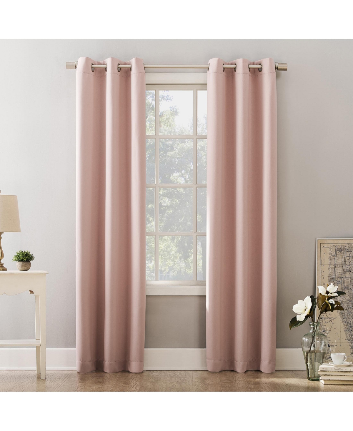 Riley Kids Bedroom Blackout Grommet Curtain Panel