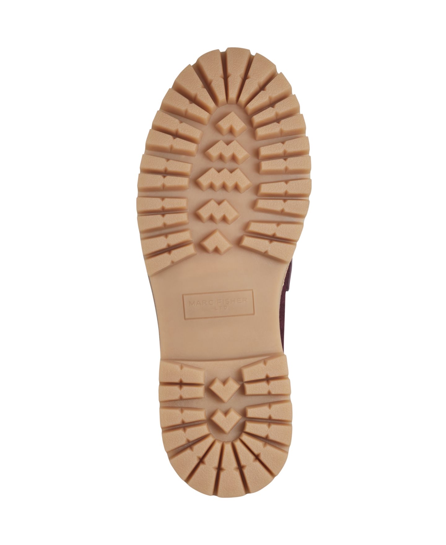 Женские туфли Marc Fisher LTD Norton Lug Sole Casual Slip-on, цвет: Тёмный красный замшевый — фото 5