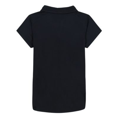 Big Girls Uniform Short Sleeve Performance Knit Polo Top