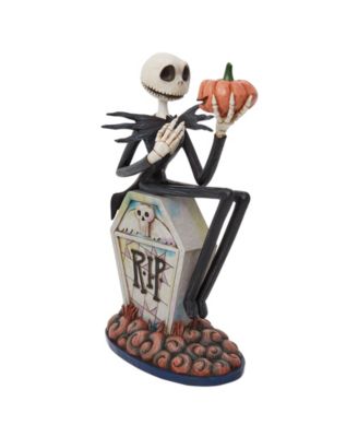 Disney Traditions Jack On Gravestone