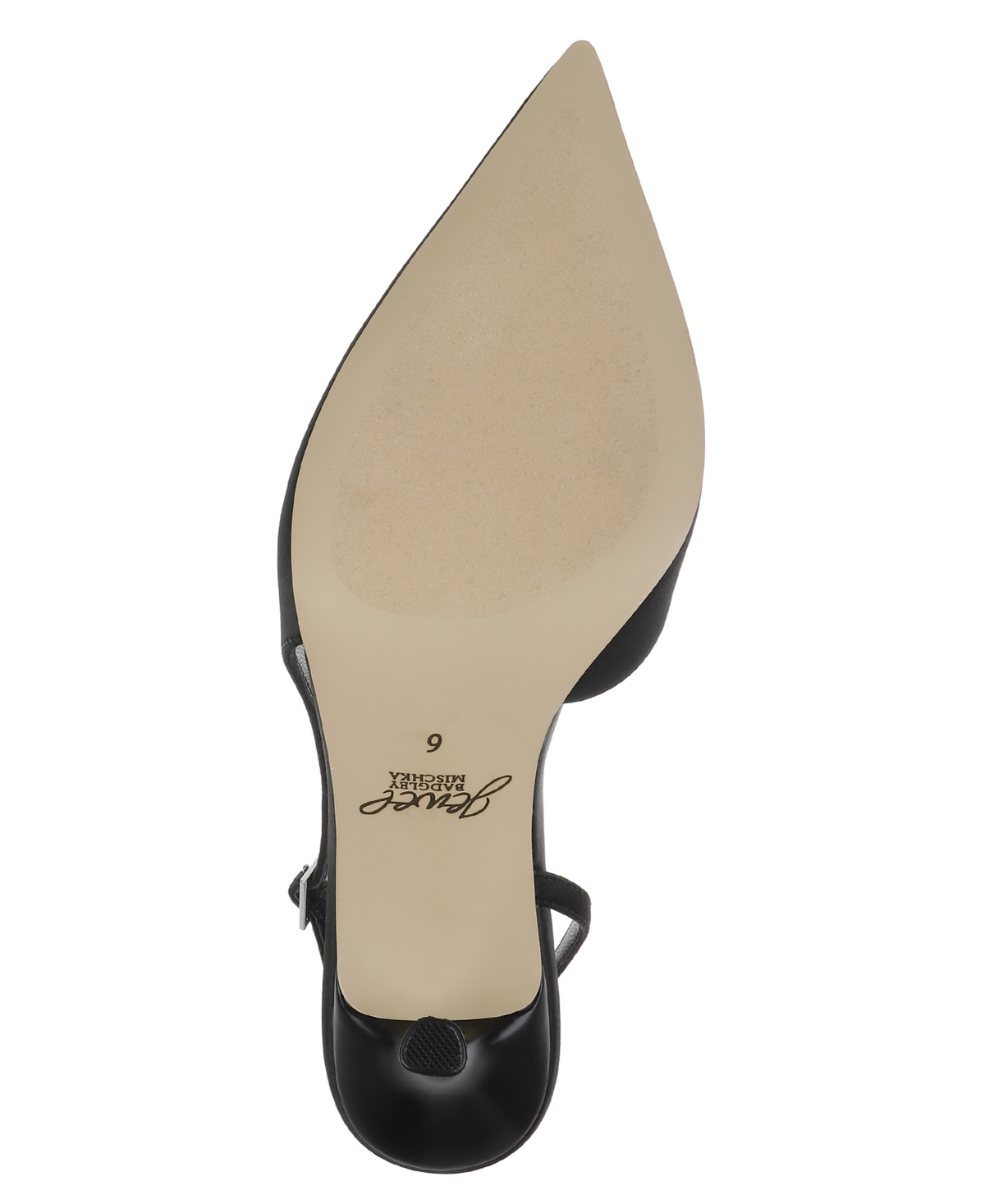 Jewel Badgley Mischka Ellery Slingback Pointed Toe Pump In Black