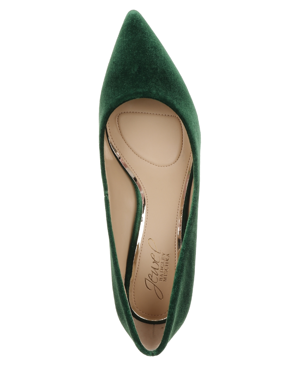 Jewel Badgley Mischka Women's Enola Velvet Pumps