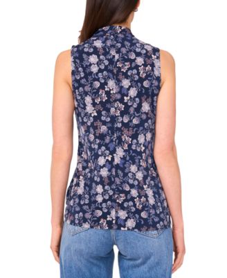 Women's Sleeveless Front Wrap Top 