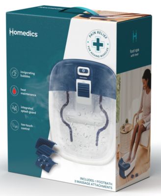 Bubble Bliss Deluxe Foot Bath with Heat