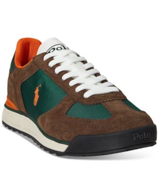 Polo Ralph Lauren - Men's Suede & Nylon Varick Sneakers