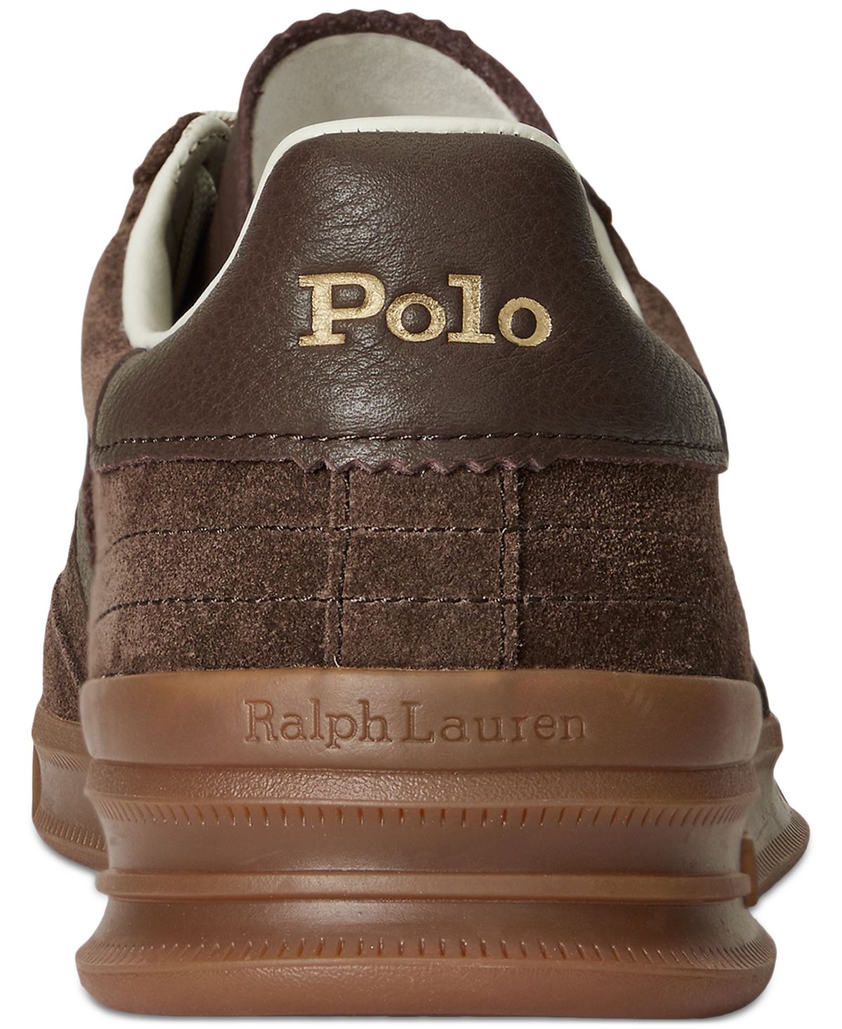 Polo Ralph Lauren Men's Heritage Aera Suede Sneakers In Brown