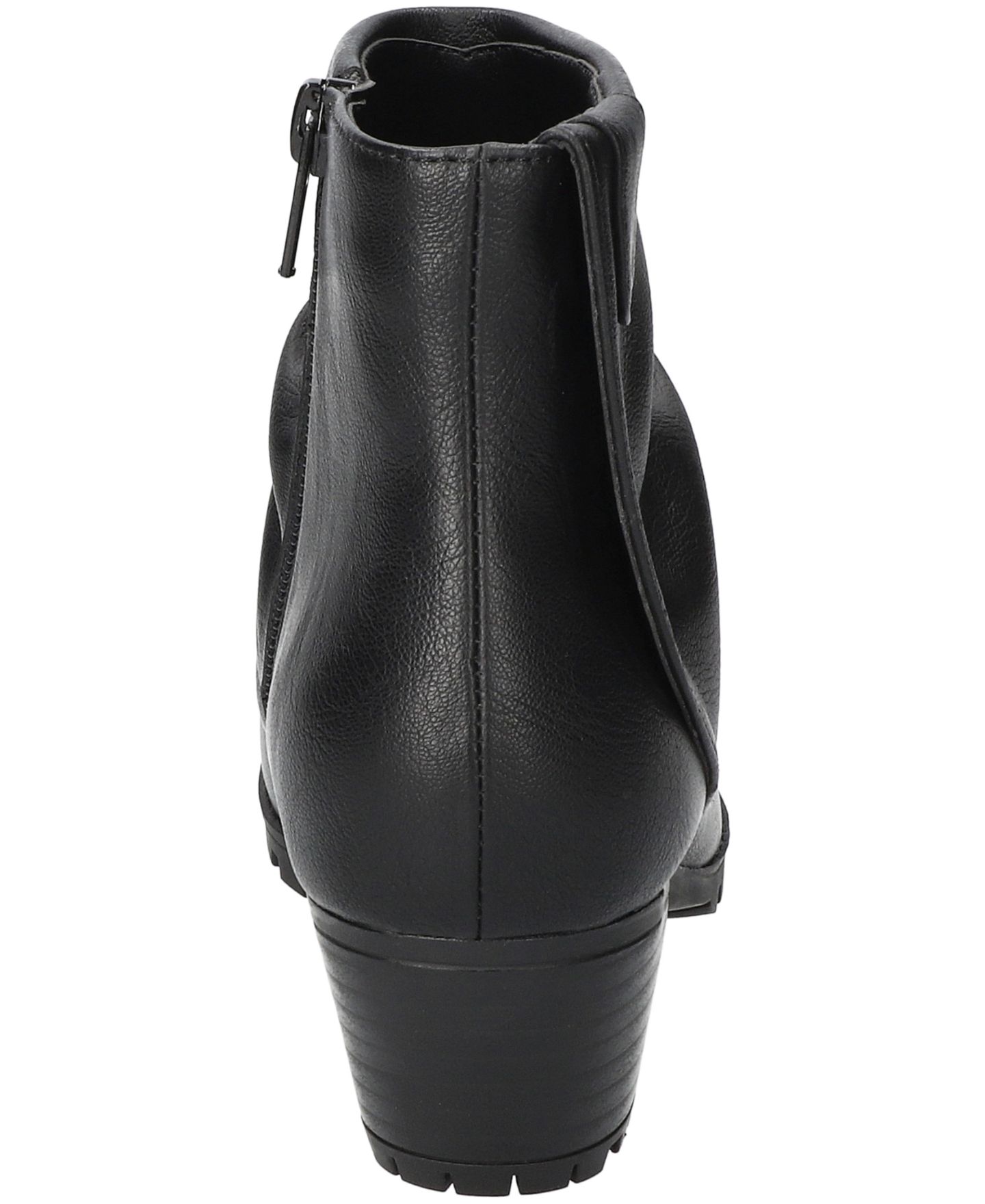Женские ботинки Easy Street Ambrose Zipper Ankle, цвет: Чёрный — фото 3