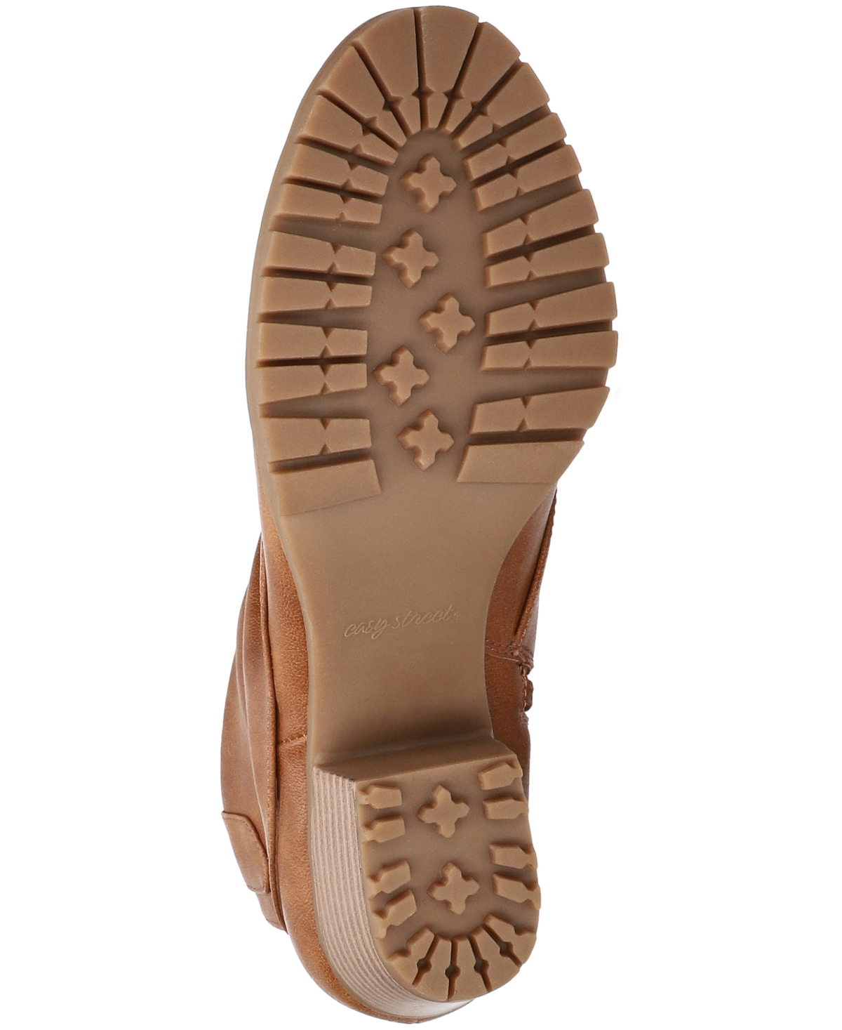 Easy Street Ambrose Bootie In Brown