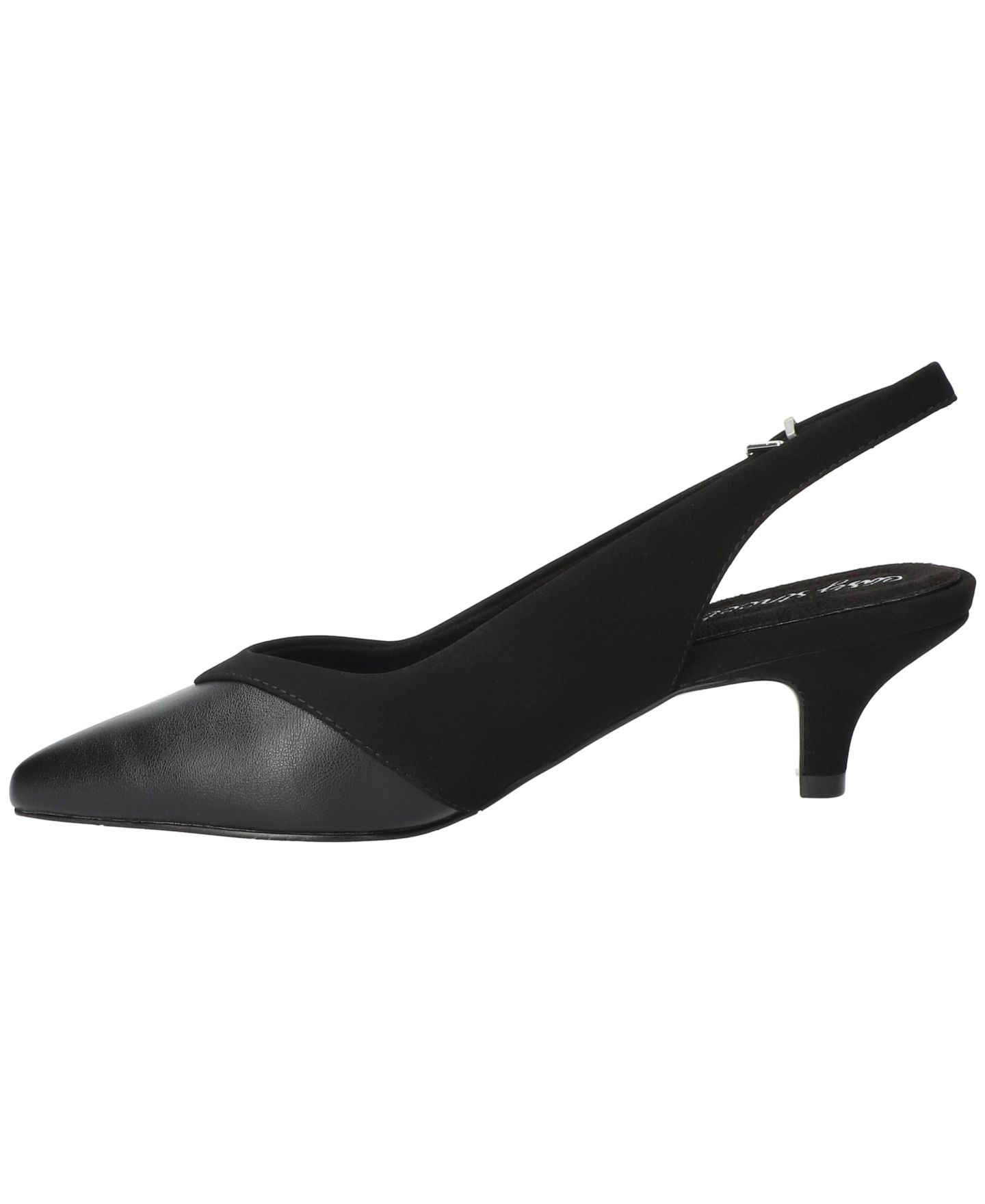 Женские туфли Easy Street Vivid Slingback Pumps, цвет: Чёрный — фото 6