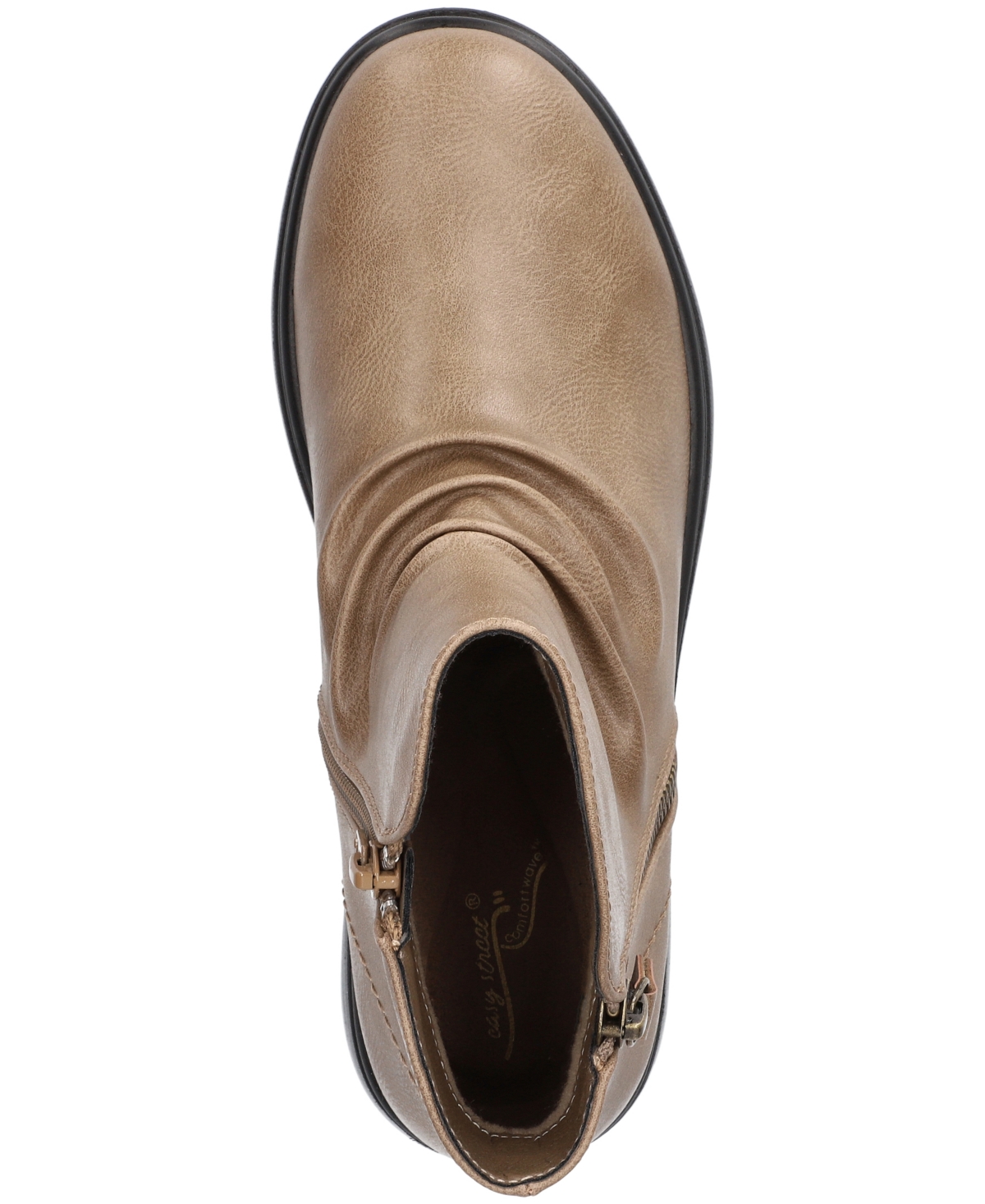 Easy Street Lyra Bootie In Brown