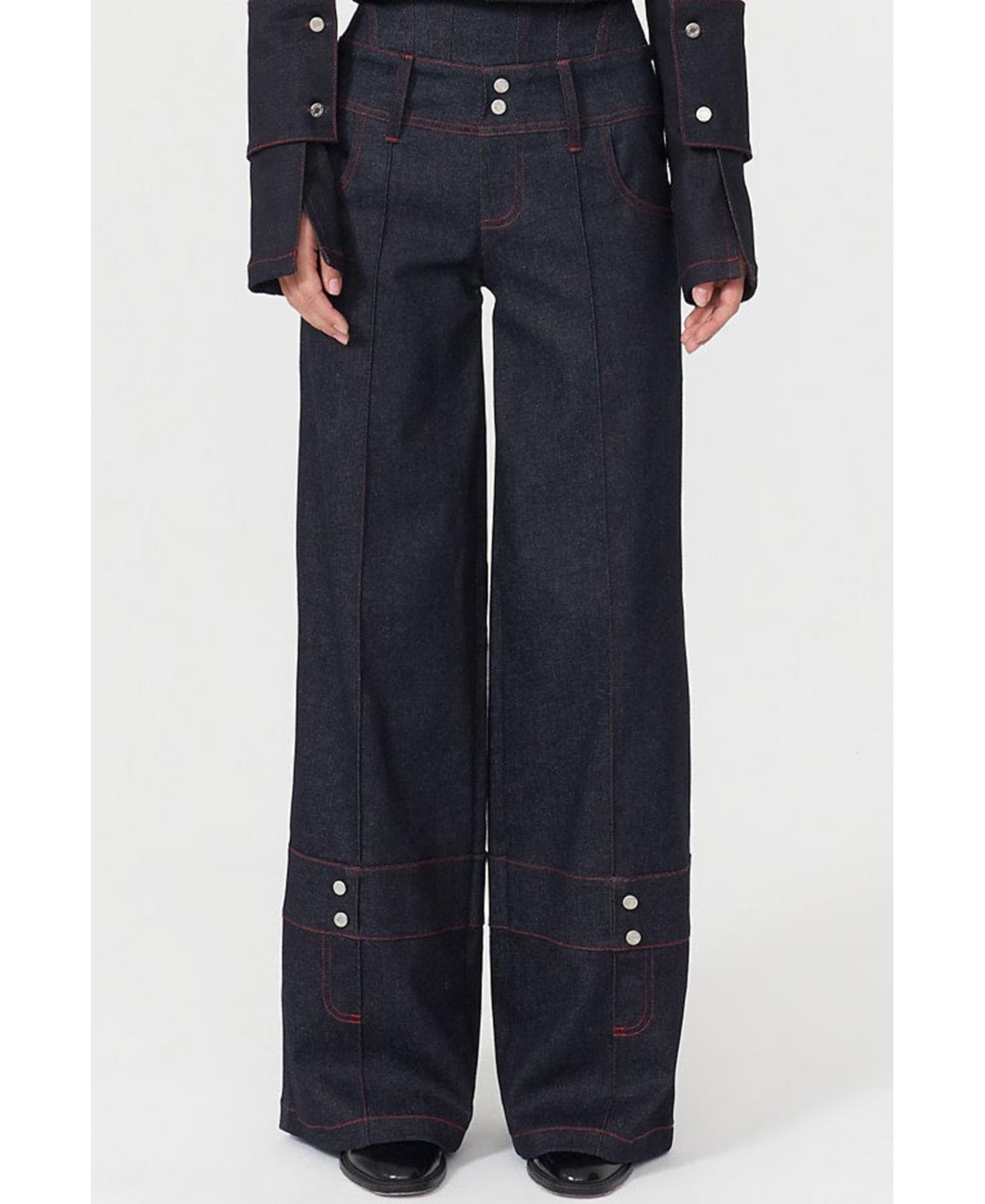 Women's Harvey Corset Pants - Dark Blue 402