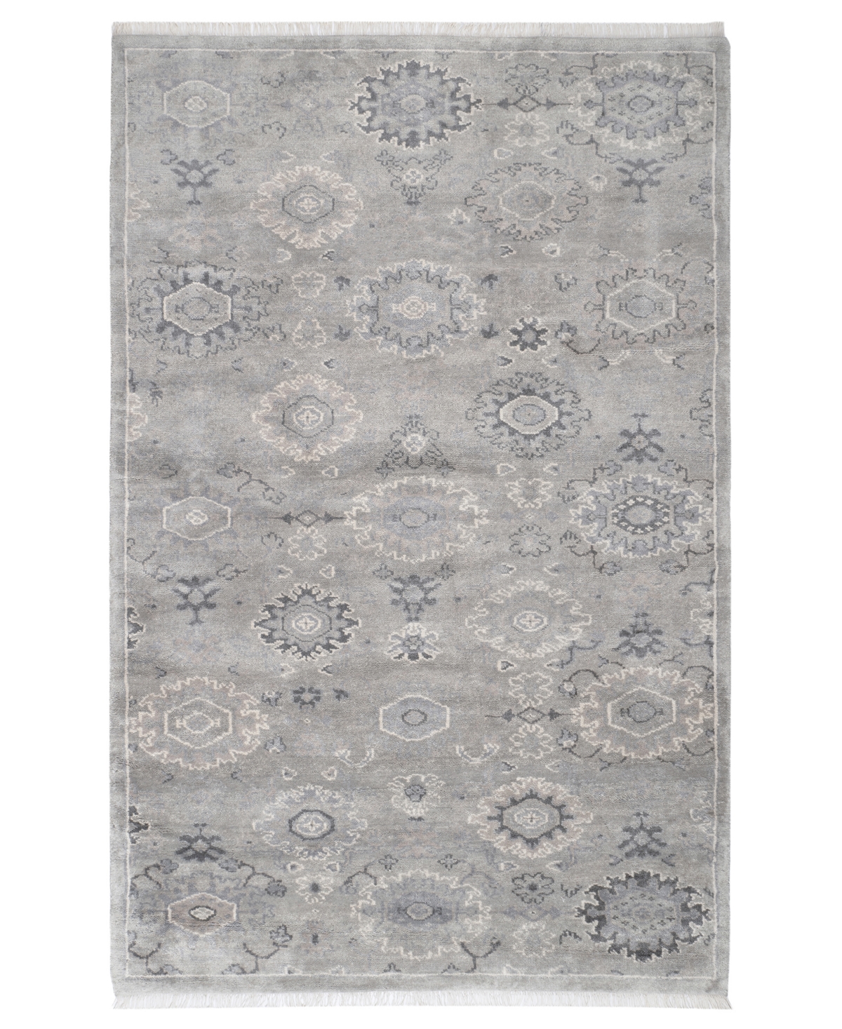 Dash And Albert Rugs By Annie Selke Lila Da2309 8'x10' Area Rug In Gray