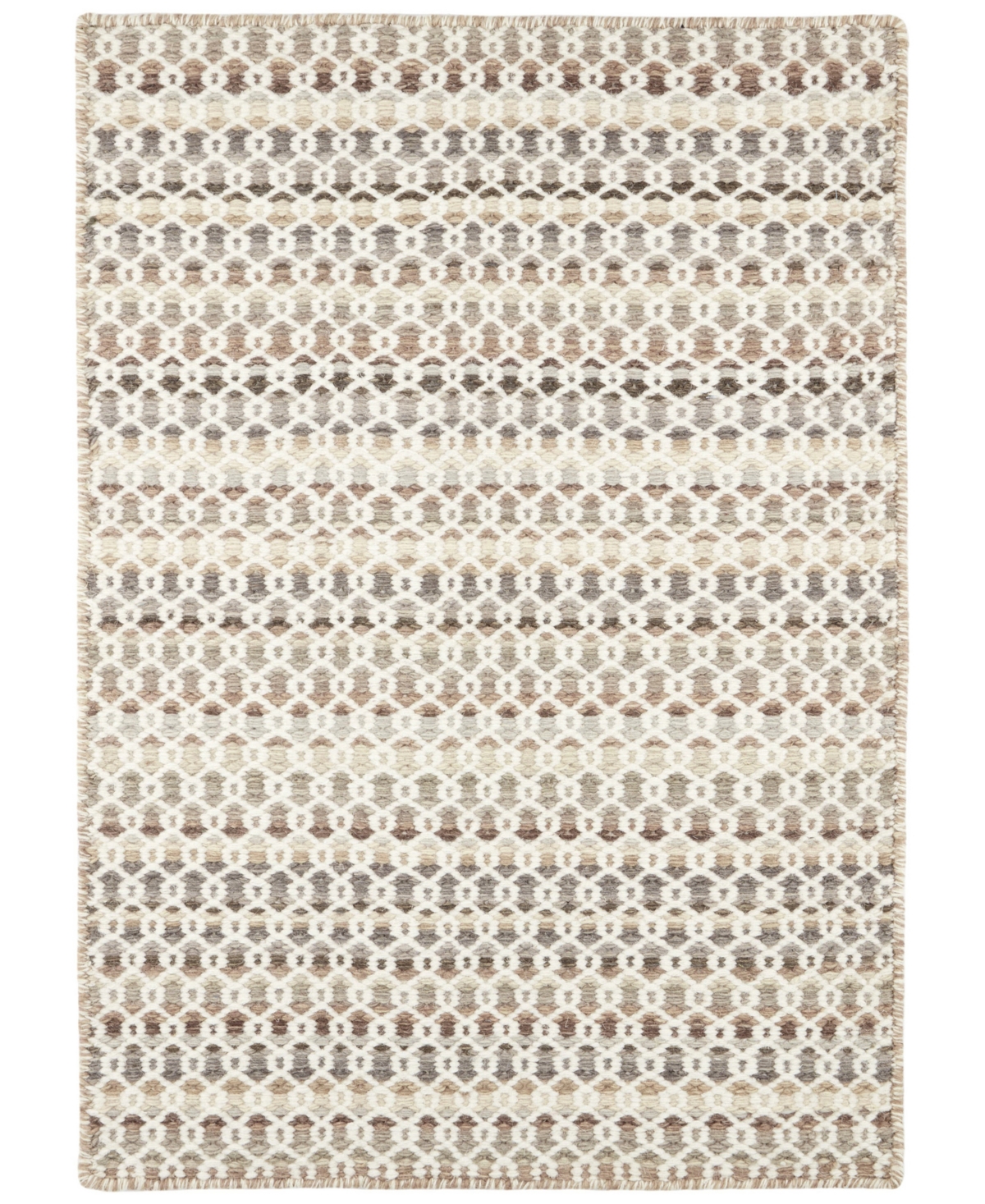 Dash And Albert Rugs By Annie Selke Poppy Da2026 5'x8' Area Rug In Brown