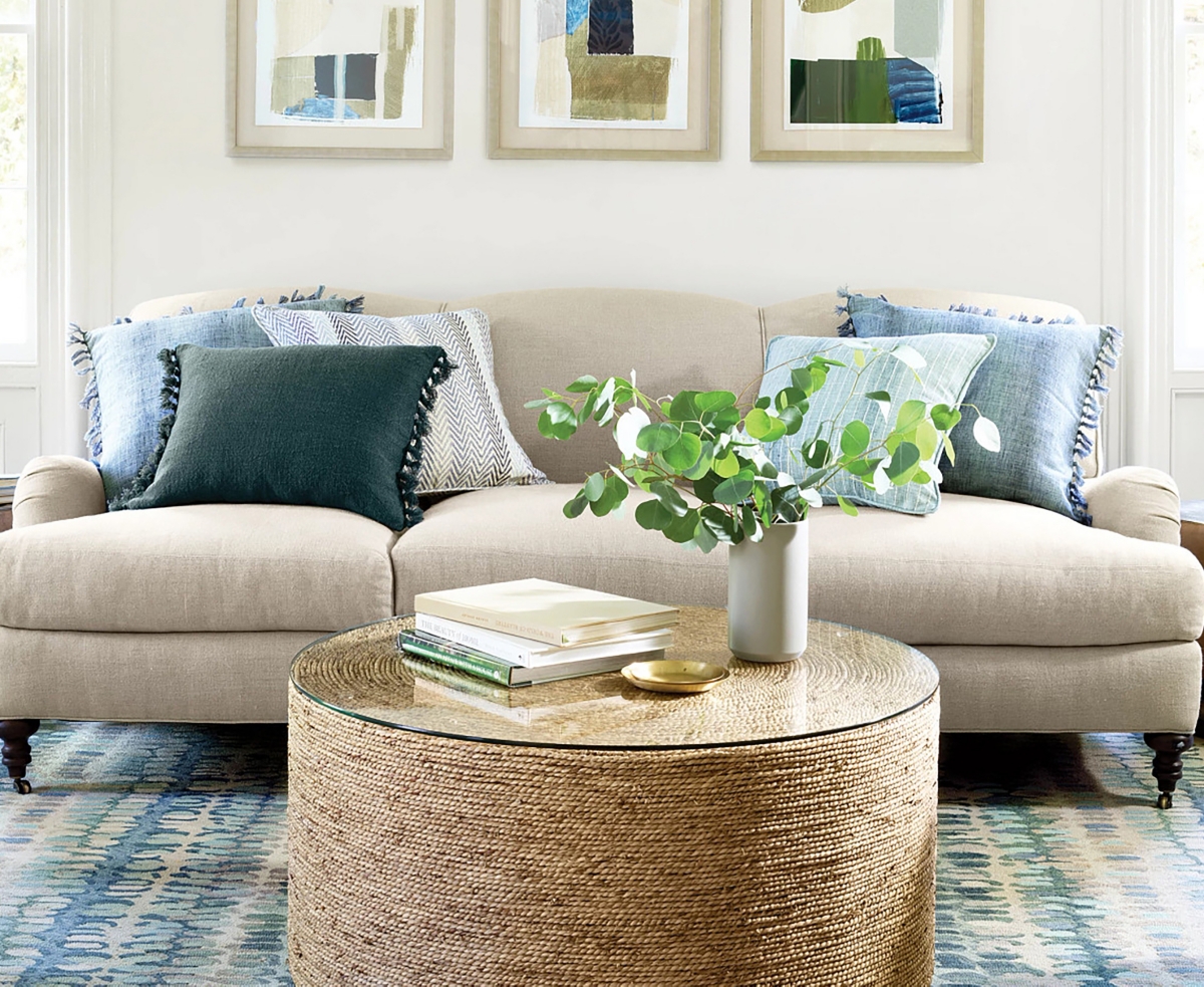 Dash And Albert Rugs By Annie Selke Paint Chip Wool Da1599 4'x6' Area Rug In Blue