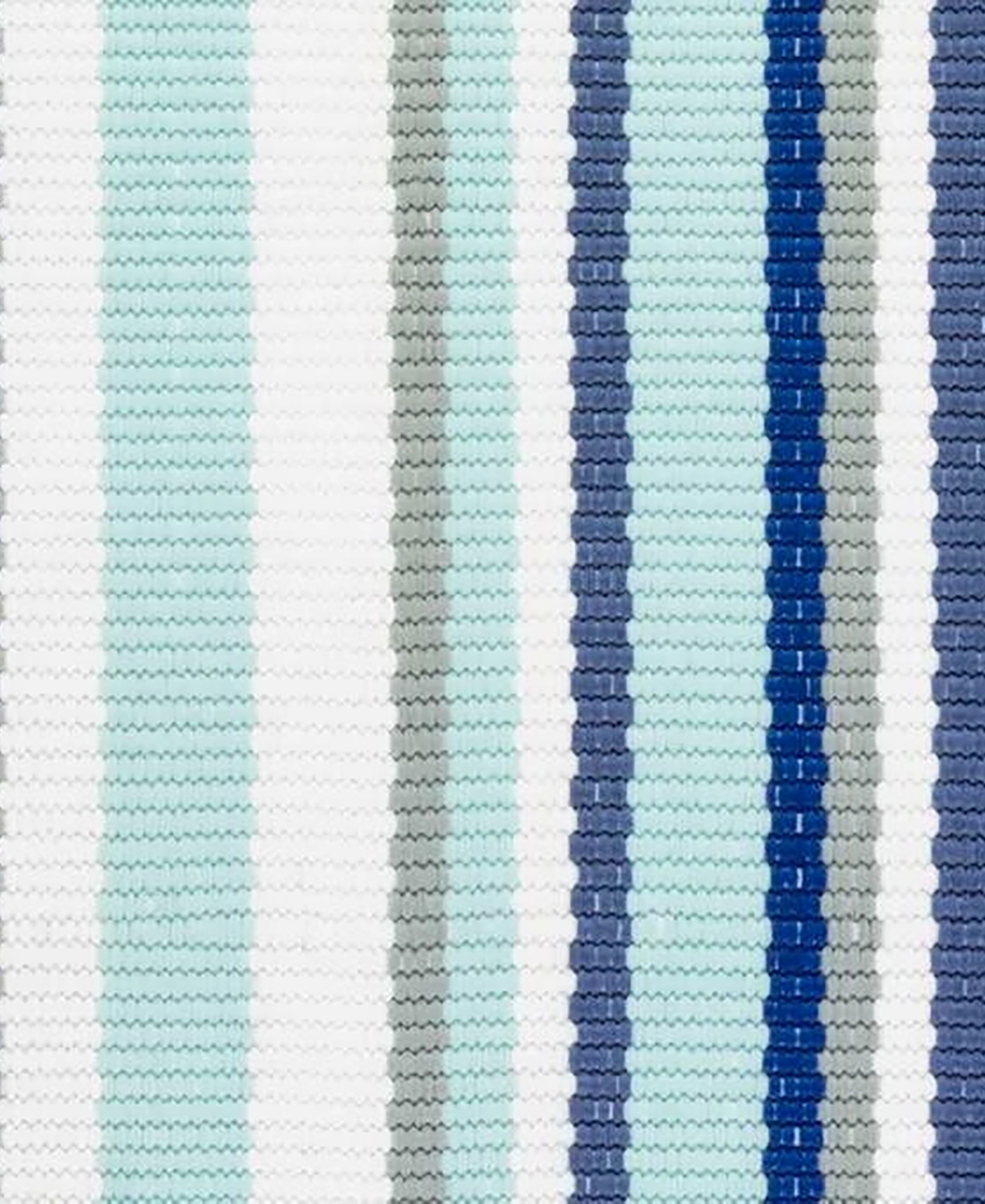Dash And Albert Rugs By Annie Selke Skyler Stripe Indoor/outdoor Da1360 2'x3' Area Rug In Blue