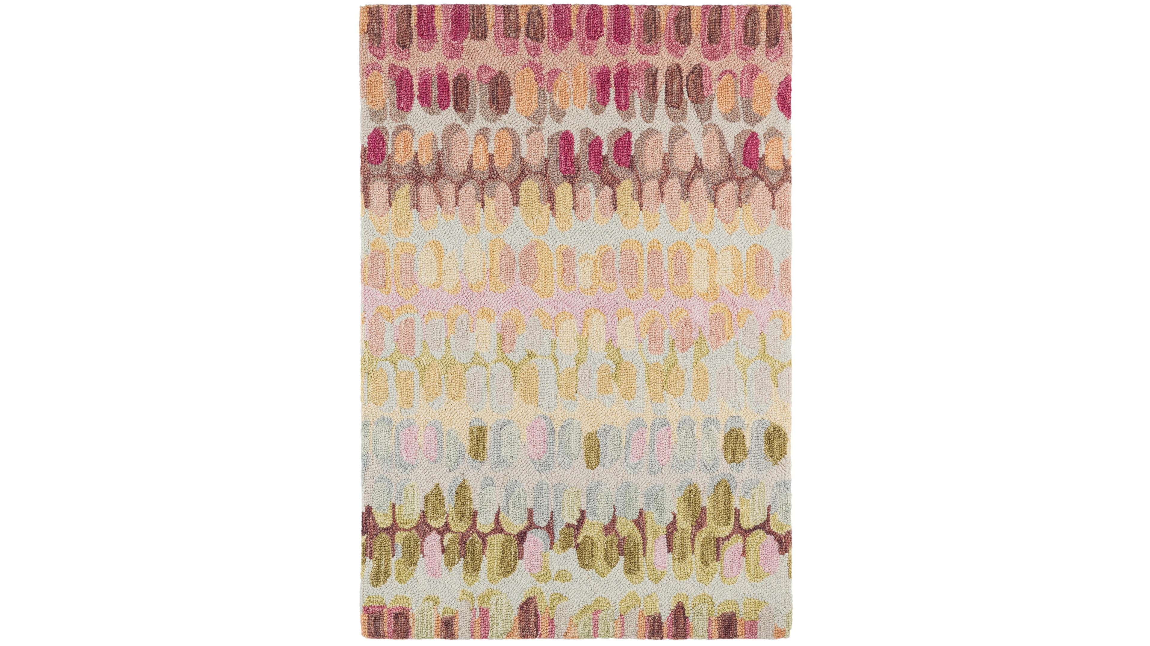 Dash and Albert Rugs by Annie Selke Paint Chip Wool DA1002 3'x5' Area Rug