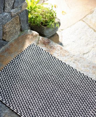Dash And Albert Rugs By Annie Dash Albert Rugs By Annie Selke Two Tone Rope Indoor Outdoor Rdb219 Rug Collection In Black