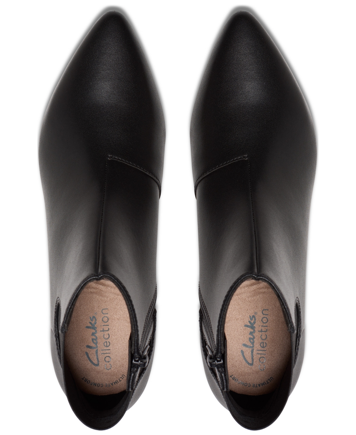 Clarks Kepley Erin Leather Boot In Black