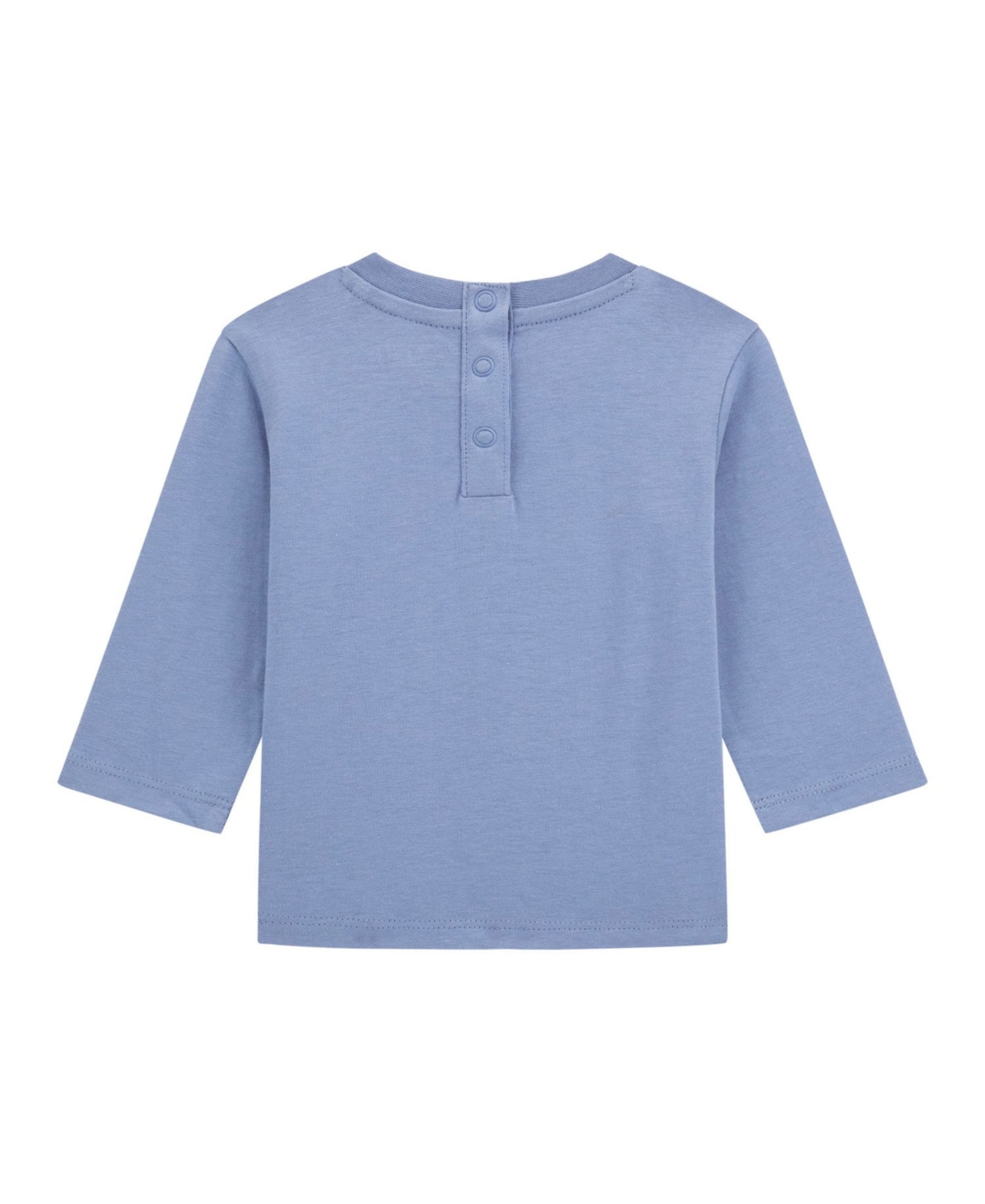 Guess Baby Boys Long Sleeve T-shirt In Blue