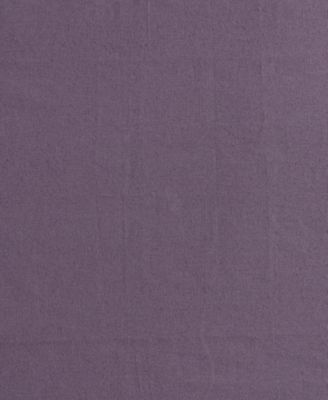 Solid Brushed 180-Thread Count Cotton Percale 4-Pc. Sheet Set, Queen