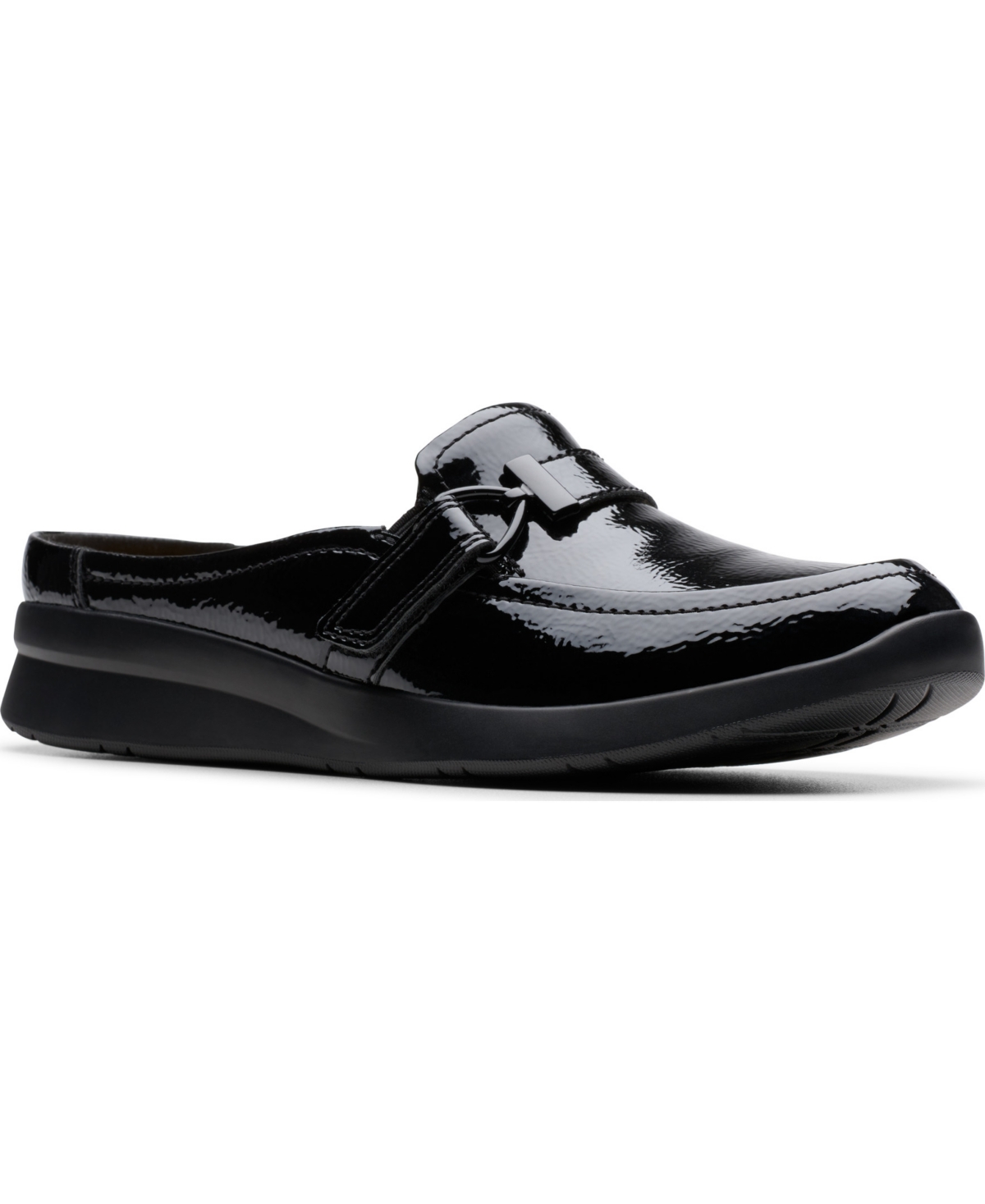 Clarks Women's Ellowyn Amelia Slip-on Mules In Black