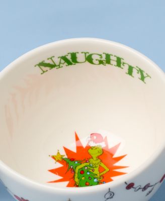 Merry Grinchmas Naughty or Nice Double Dip Bowl