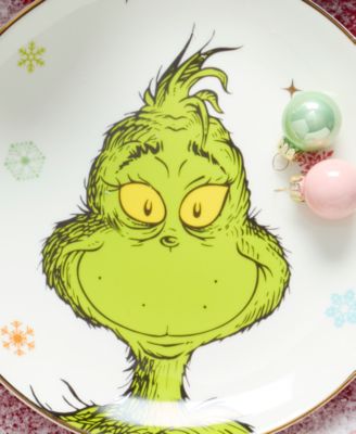 Merry Grinchmas Accent Plates, Set of 4