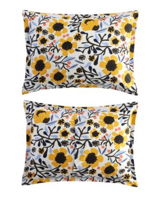 Mykero Cotton Percale 3-Pc. Duvet Cover Set, King