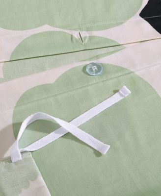 Unikko Cotton 3-Pc. Duvet Cover Set, Full/Queen