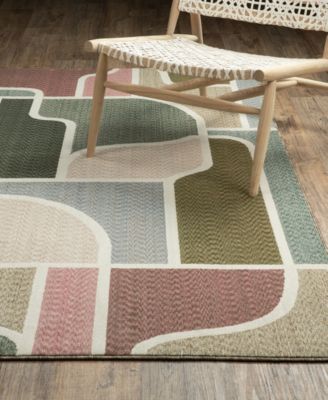 Tisdell TIS02 3'9"x5'2" Area Rug