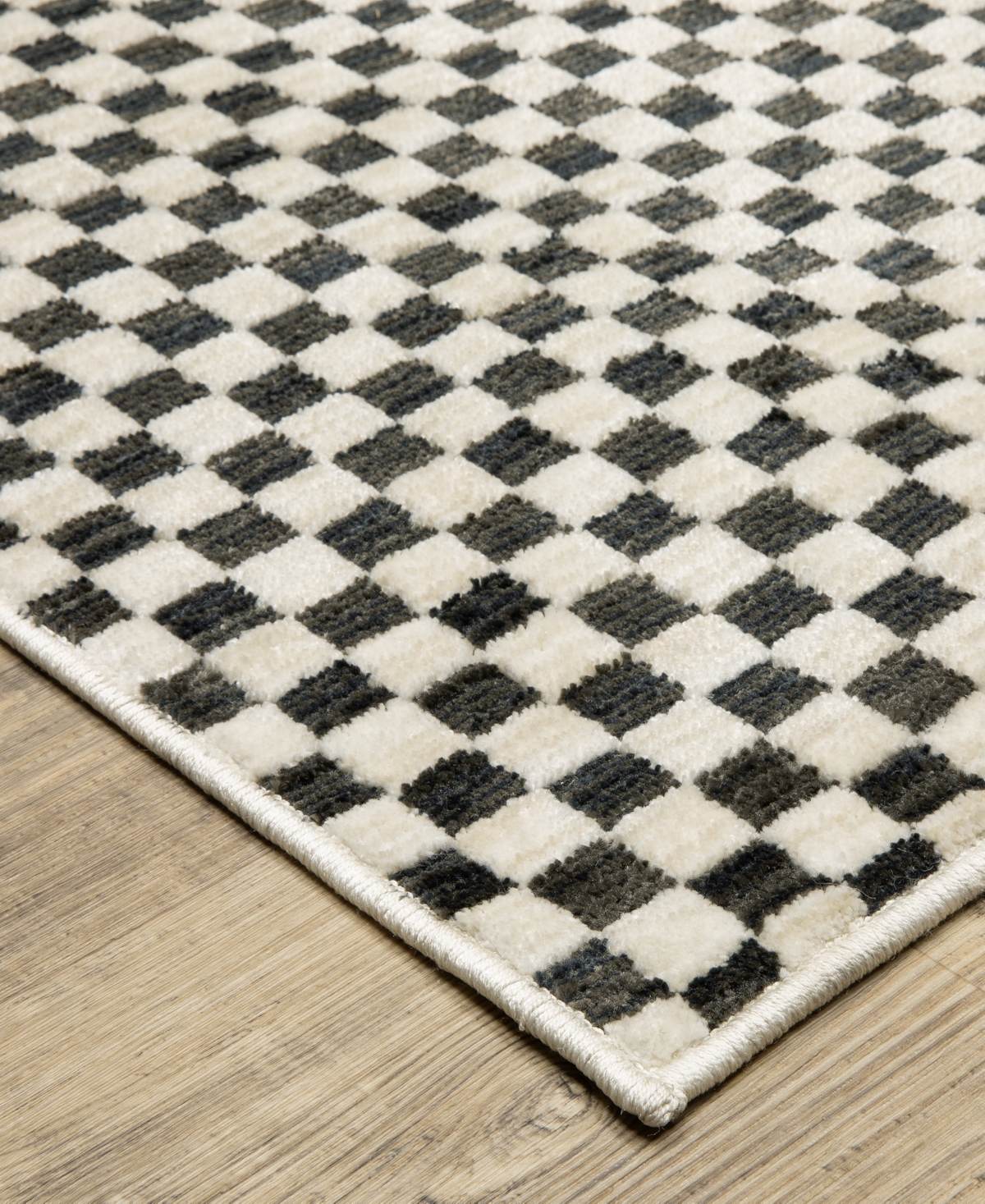Oriental Weavers Hunter Hnt02 7'10"x10' Area Rug In Black
