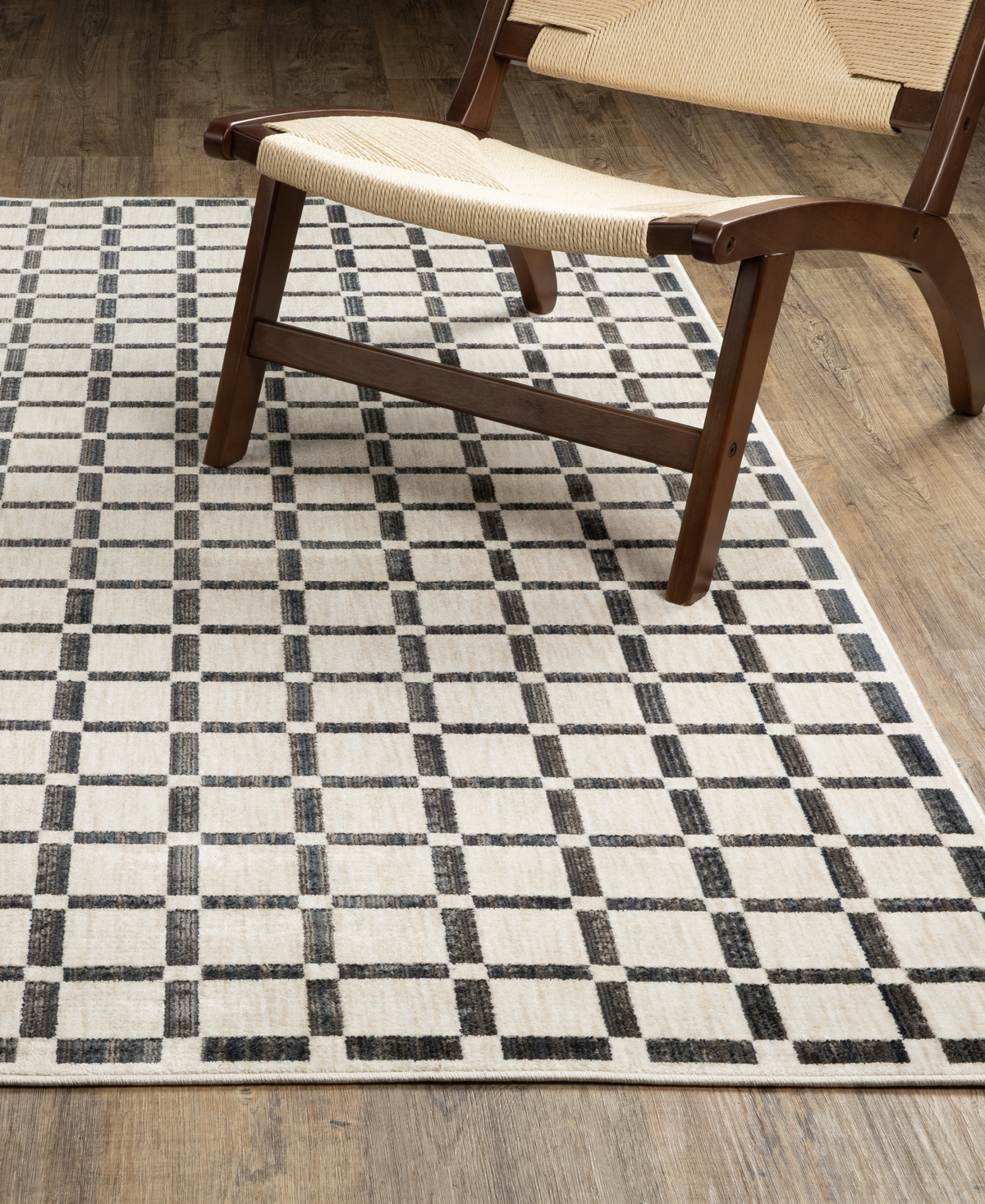Oriental Weavers Hunter Hnt08 7'10"x10' Area Rug In Neutral