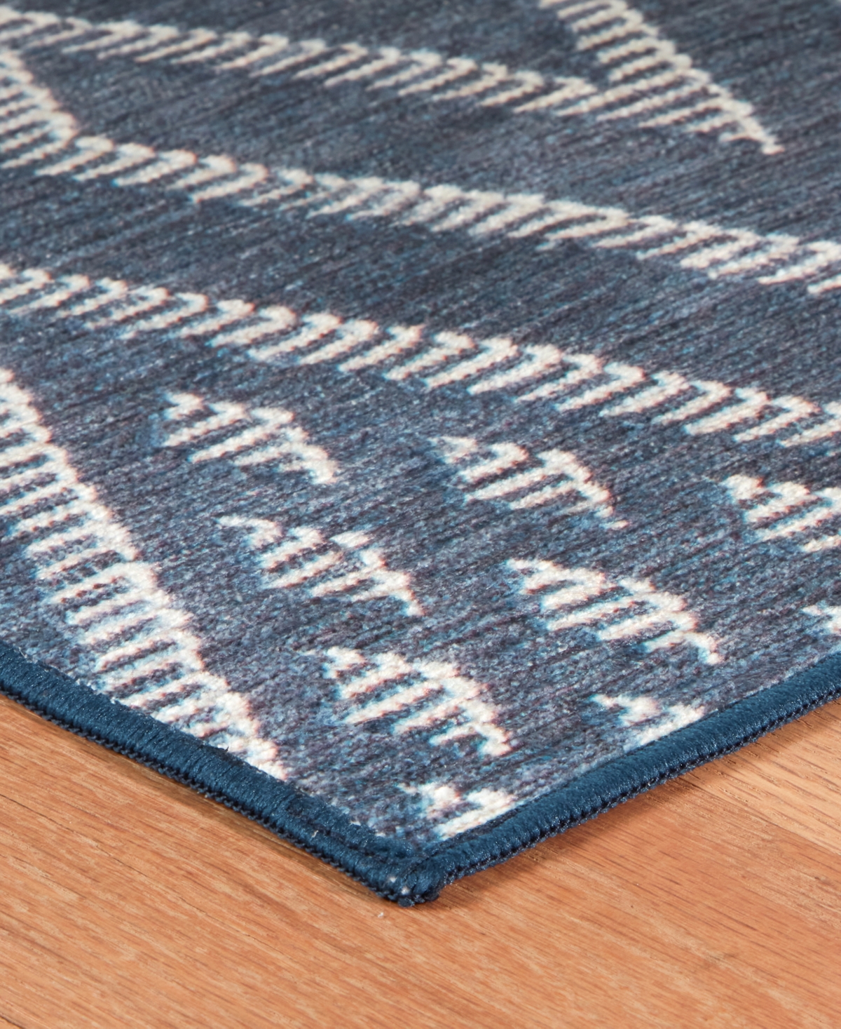 Dash And Albert Rugs By Annie Selke Guthrie Machine Washable Da2344 4'x6' Area Rug In Blue