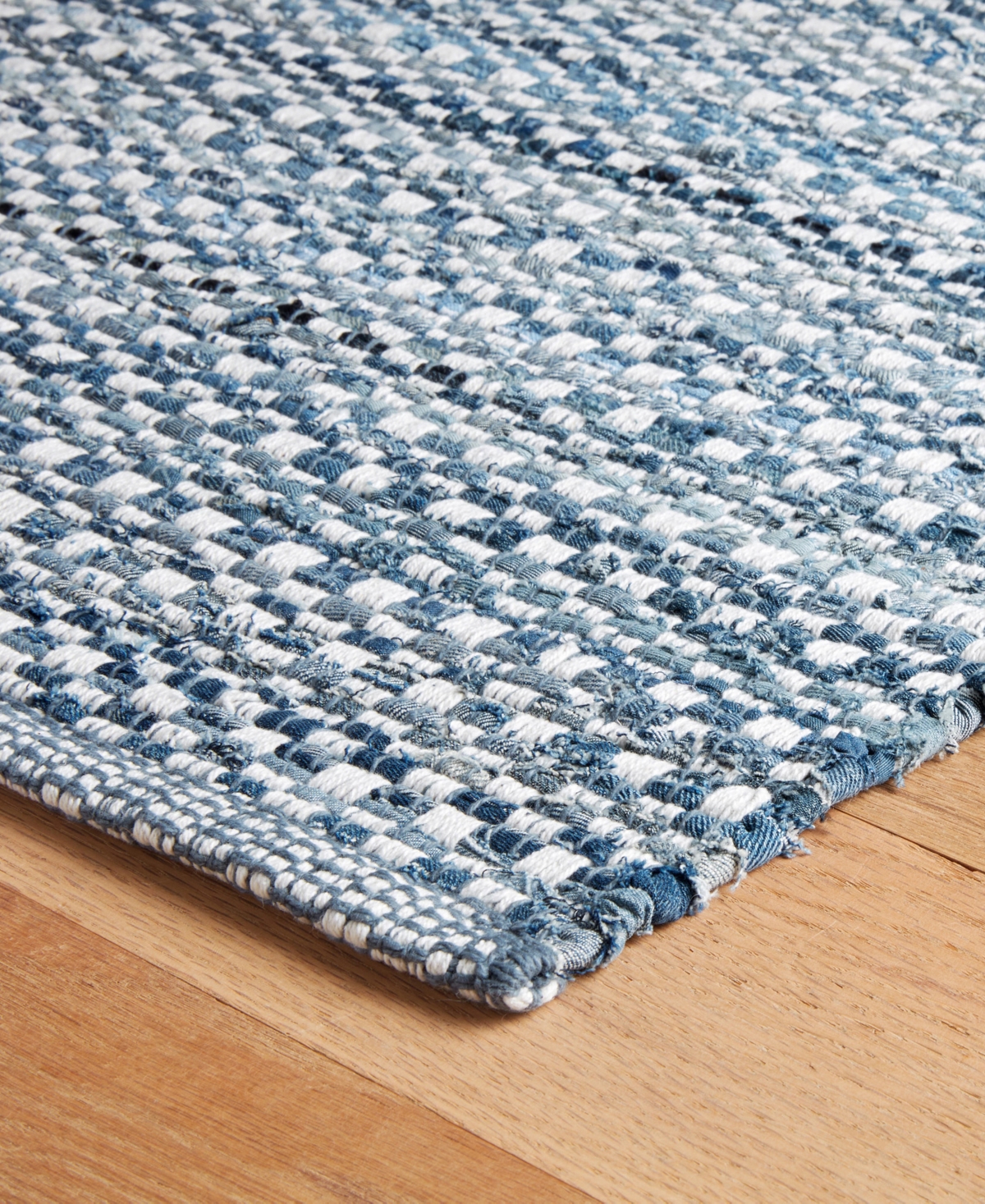 Dash And Albert Rugs By Annie Selke Denim Stone Da2208 3'x5' Area Rug In Blue