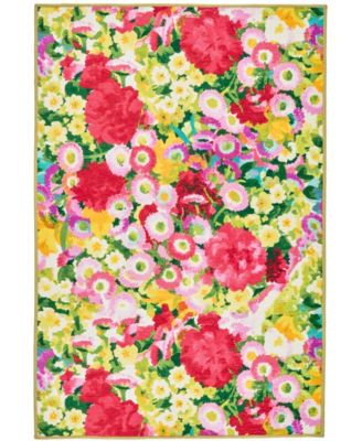 Dash and Albert Rugs by Annie Selke - Chamomile Cluster Machine Washable DA2166 8'x10' Area Rug
