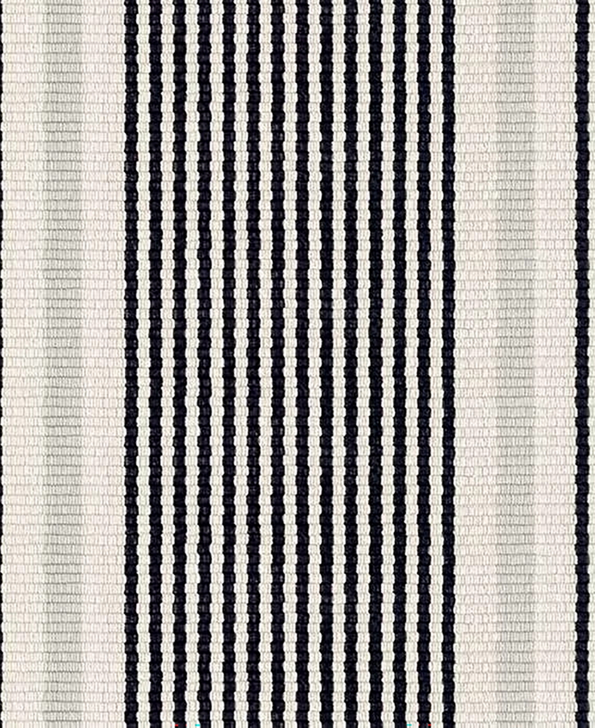 Dash and Albert Rugs by Annie Selke Gunner Stripe Machine Washable DA2038 2'6''x8' Runner Area Rug