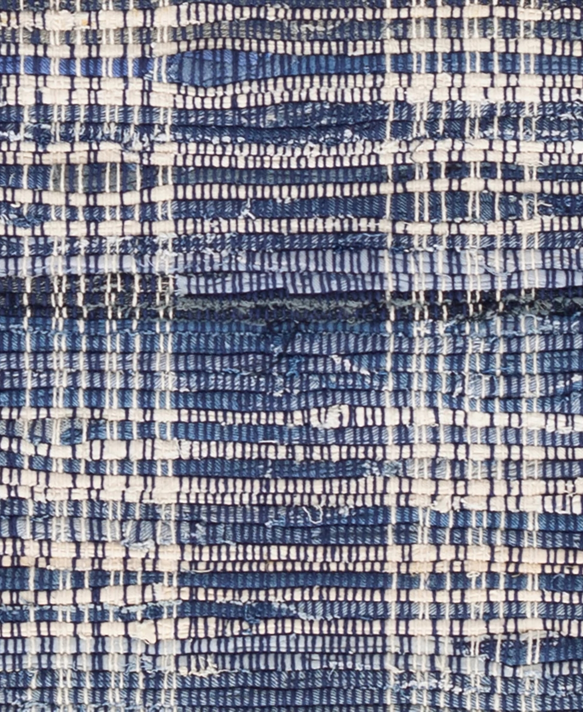 Dash And Albert Rugs By Annie Selke Denim Plaid Da515 10'x14' Area Rug In Blue