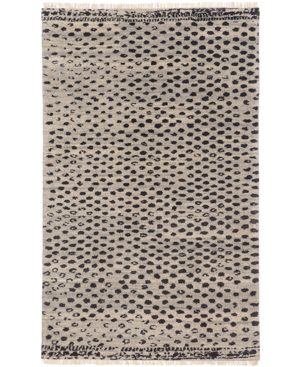 Dash And Albert Rugs By Annie Selke Hugo Da128 10'x14' Area Rug In Black