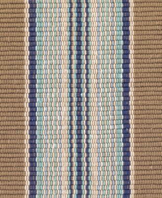 Blue Heron Stripe Indoor/Outdoor DA142 5'x8' Area Rug