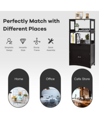 Bathroom Storage Cabinet with Drawer and Shelf Floor Cabinet